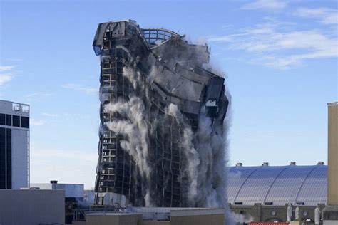 Former Trump Plaza casino in Atlantic City is imploded after .